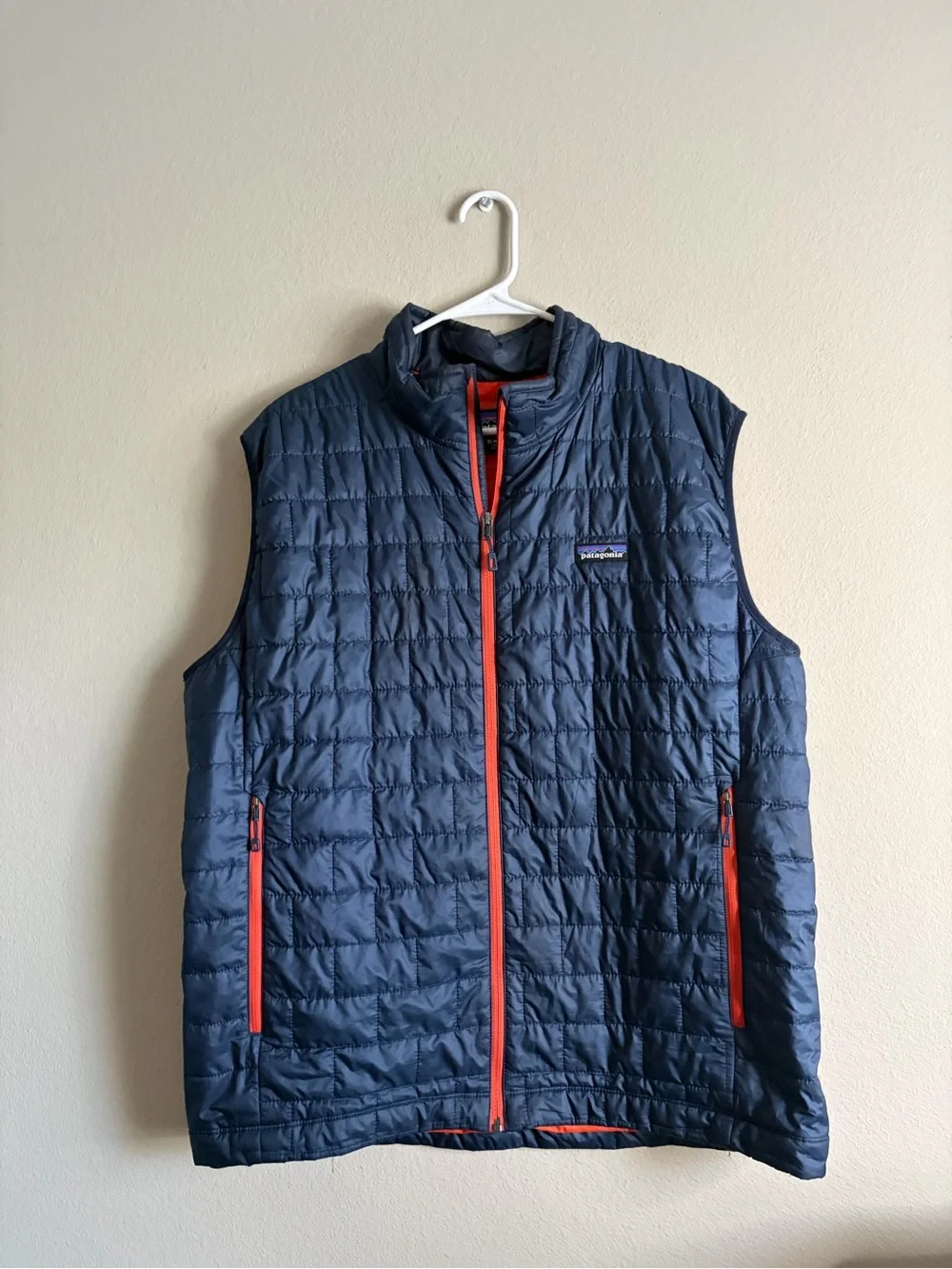 Patagonia Nano Puff Vest Navy Men size XL